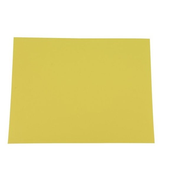 Sax Colored Art Paper, 12 x 18 Inches, Yellow, 50 Sheets PK 12814